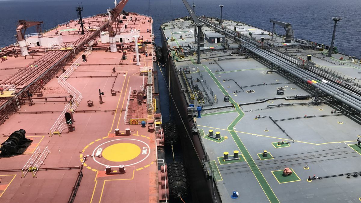 Are tankers sanction busting?