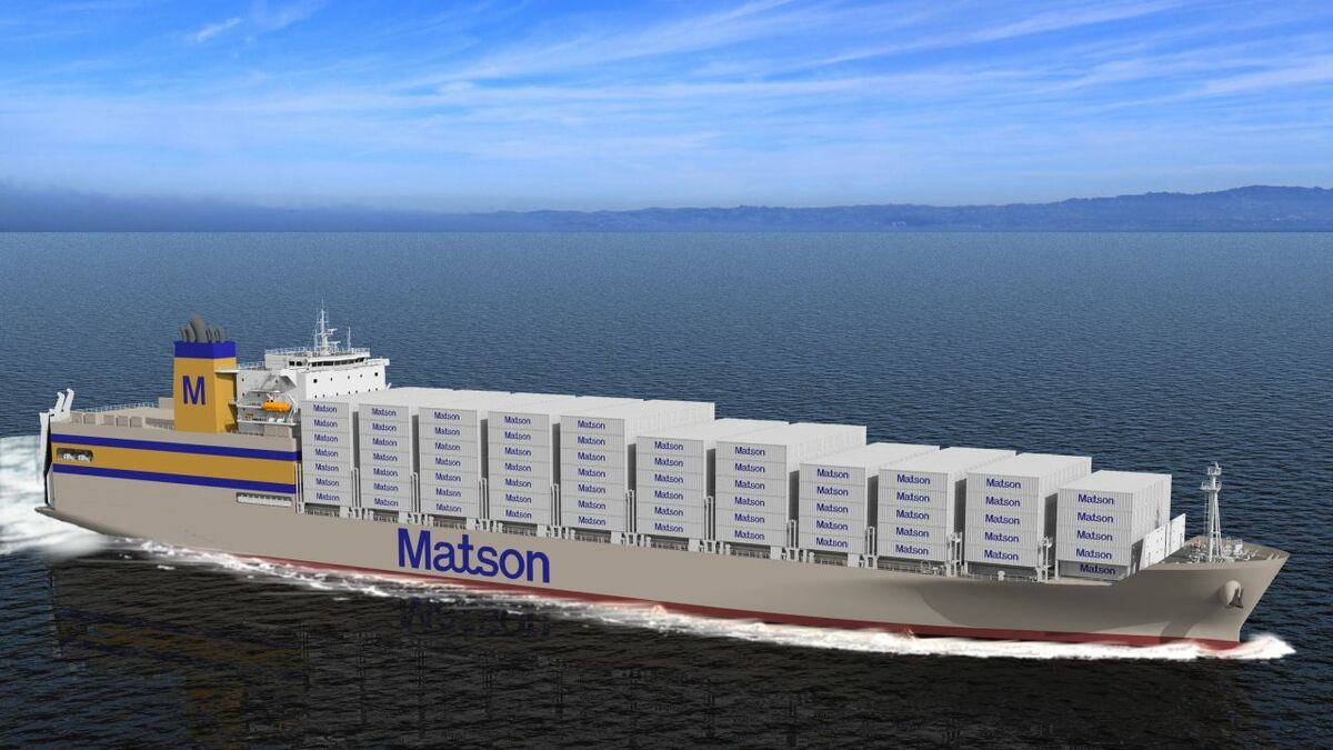 Matson goes for dual-fuel engines on Hawaii lane