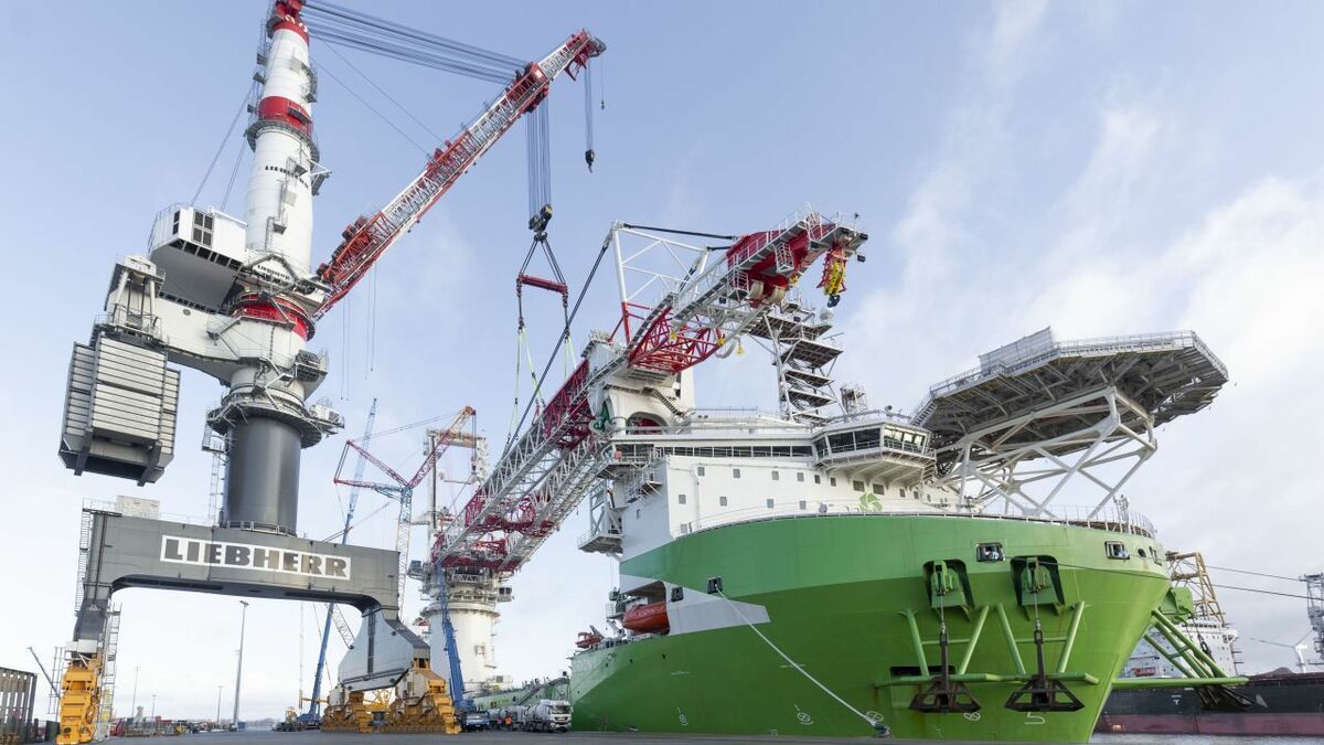 Ropeblock confirms initial reports that hook on DEME crane failed