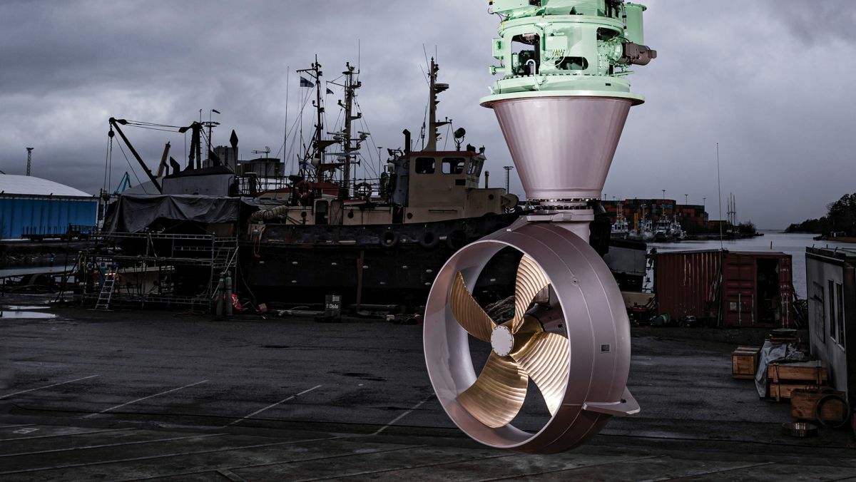 All-electric thrusters for greener shipping